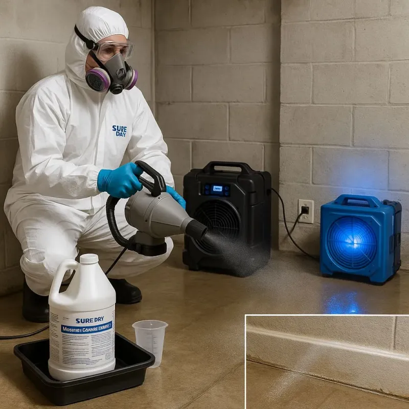 Sanitization and Odor Removal process in North Conway, NH